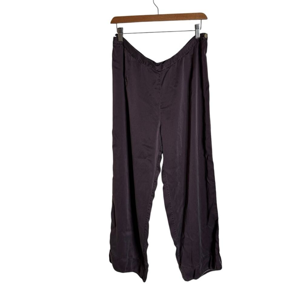 Julianna Rae Silk Pants Womens Size XLP Petite‎ Purple